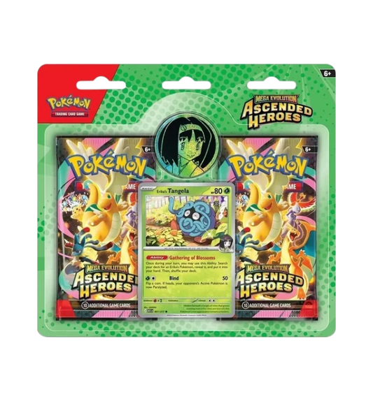 Pokémon Ascended Heroes (ME 2,5): Erika's Tangela 2-Pack Blister