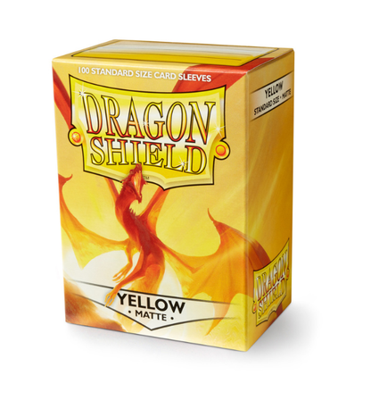 Dragon Shield Standard Sleeves Yellow