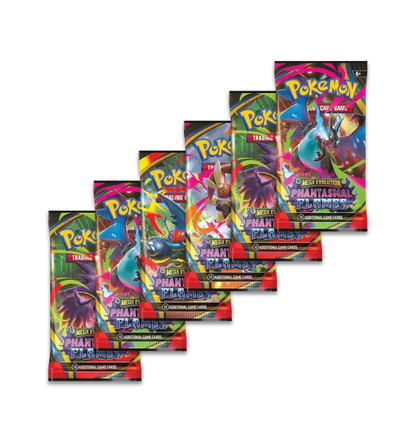 Pokémon Mega Evolution (ME02) Phantasmal Flames Booster Bundle