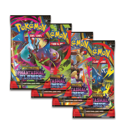 Pokémon Mega Evolution (ME02) Phantasmal Flames Booster Pack