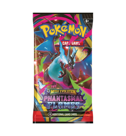 Pokémon Mega Evolution (ME02) Phantasmal Flames Booster Pack