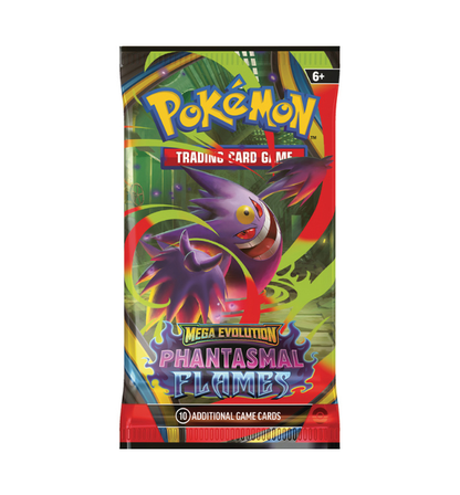 Pokémon Mega Evolution (ME02) Phantasmal Flames Booster Pack