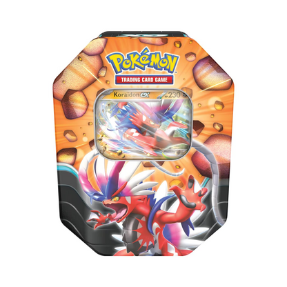 Pokémon - Slashing Legends Koraidon ex Tin