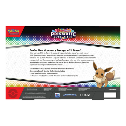 Pokémon Prismatic Evolutions (SV8,5) Accessory Pouch Special Collection