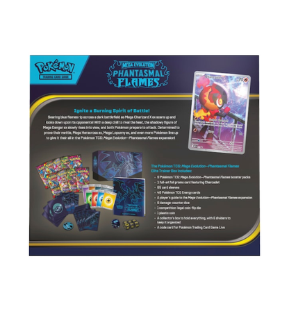 Pokémon Mega Evolution (ME02) Phantasmal Flames ETB