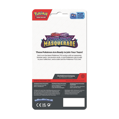 Pokémon Twilight Masquerade (SV06) Checklane Blister