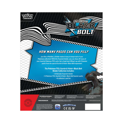 Pokémon (SV10,5) - Black Bolt Binder Collection