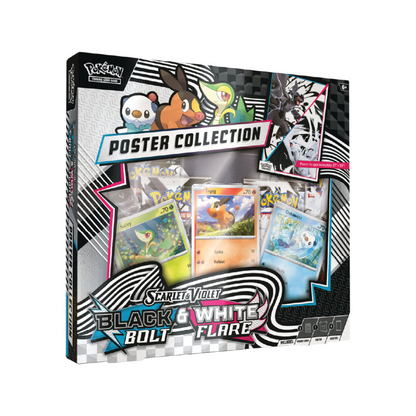 Pokémon  Black Bolt & White Flare (SV10,5) - Unova Poster Collection