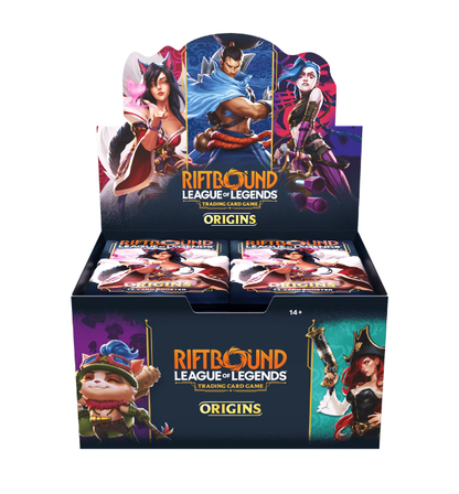 Riftbound: League of Legends TCG Origins Booster Display