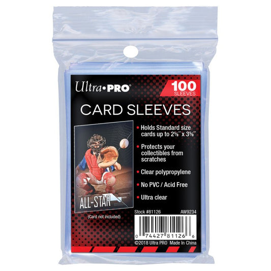 Ultra PRO - 2.5" x 3.5" Soft Trading Card Penny Sleeves