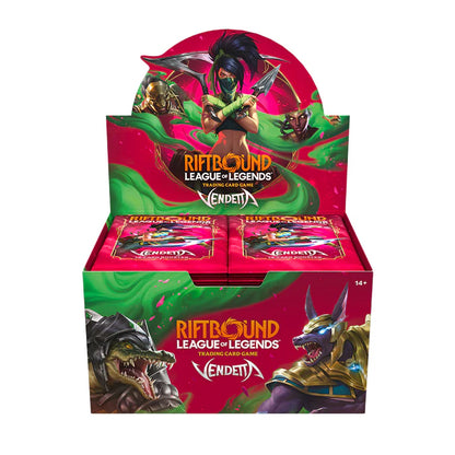 Riftbound: League of Legends TCG Vendetta Booster Display